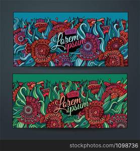 Vector decorative floral background. Template design for card. Series of image.. Vector decorative floral background.