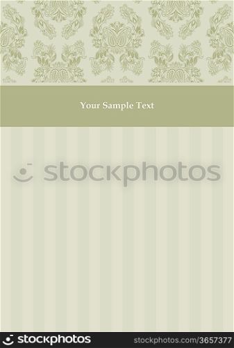 vector decorative Pattern and Frame