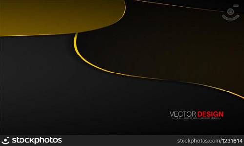Vector design background. Creative abstract wave concept layout template.