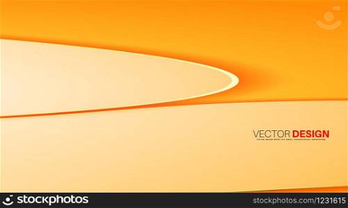 Vector design background. Creative abstract wave concept layout template.