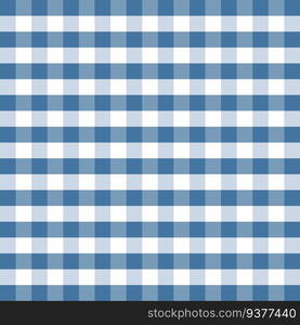 Vector design of checkered tablecloth pattern.