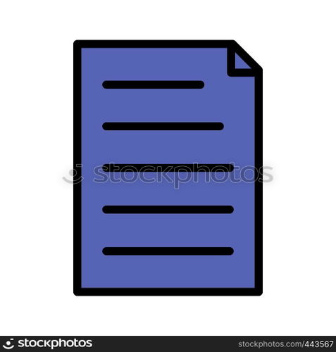 Vector Document Icon