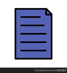 Vector Document Icon