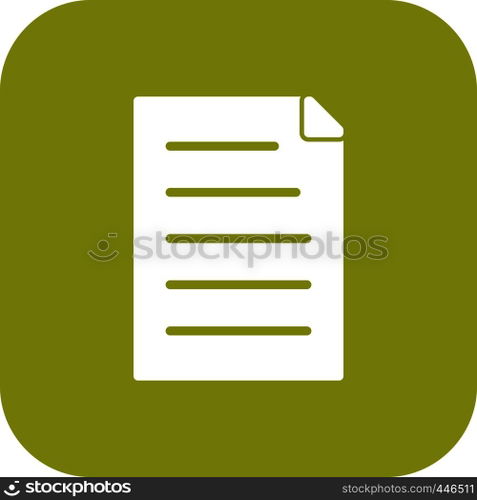 Vector Document Icon