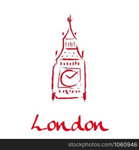 Vector Drawing icon London