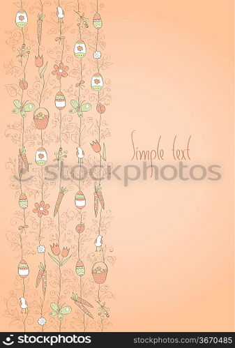Vector Easter background
