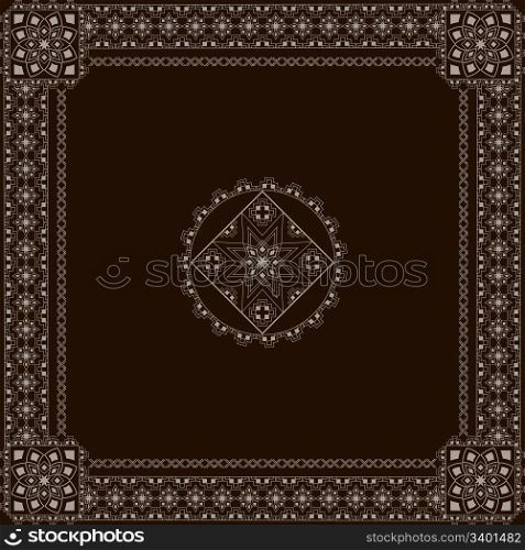 vector eastern style decorative pattern