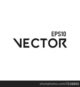 Vector EPS 10 black letters on white background. Vector EPS 10. Black letters on white background