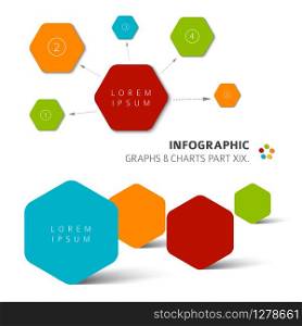 Vector flat design infographic elements - 19. part of my infographic bundle