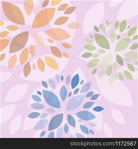 Vector Floral background