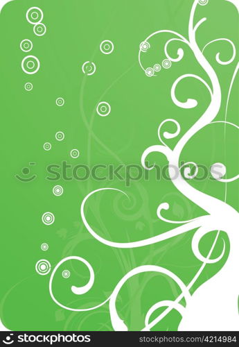 vector floral background