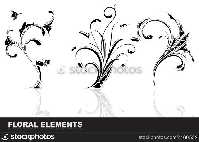 vector floral elements