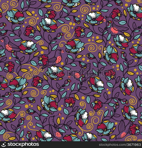 vector floral pattern