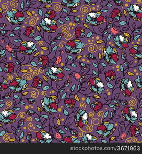 vector floral pattern