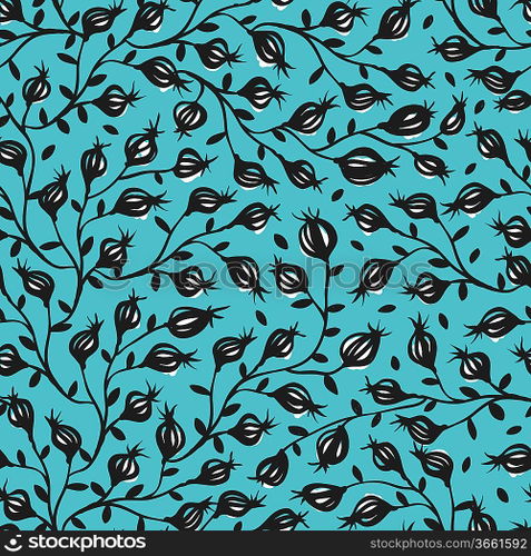 vector floral seamless pattern