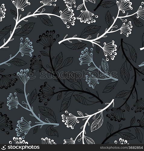 vector floral seamless pattern