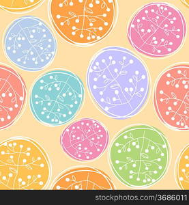 vector floral seamless pattern