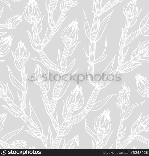 vector floral seamless pattern