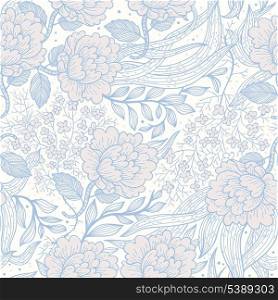 vector floral seamless pattern