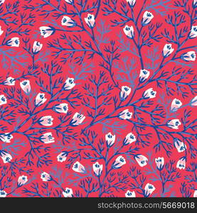 vector floral seamless pattern