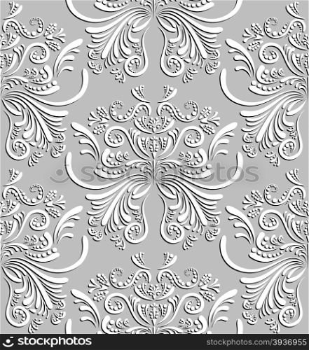 Vector Floral Seamless Pattern Background. For the holidays and Invitation cards decoration