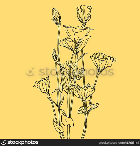 vector flower background