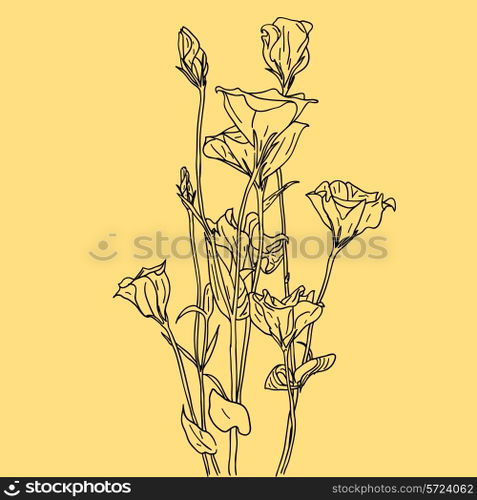 vector flower background