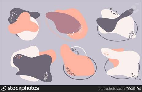 Vector frame with copy space for text or letters. Abstract background for social media posts and stories