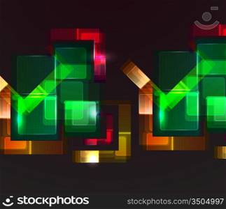 Vector geometric abstract background