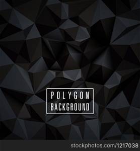 Vector geometric graphic background, abstract polygon