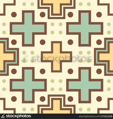 Vector geometric seamless pattern background. Abstract wallpaper