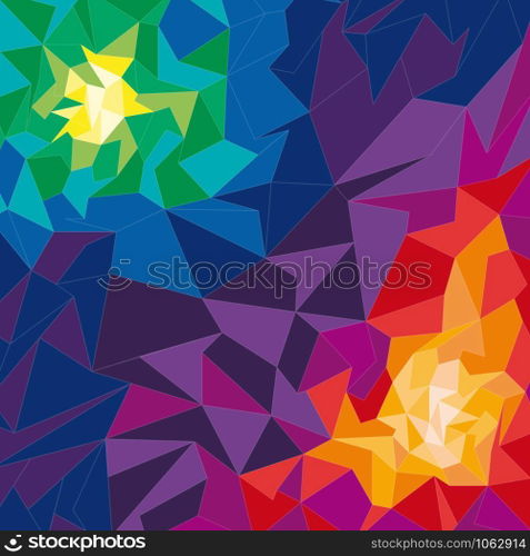 Vector geometric shape, background 