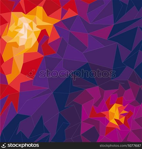 Vector geometric shape, background