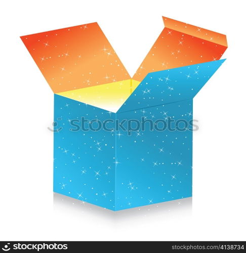 vector gift box