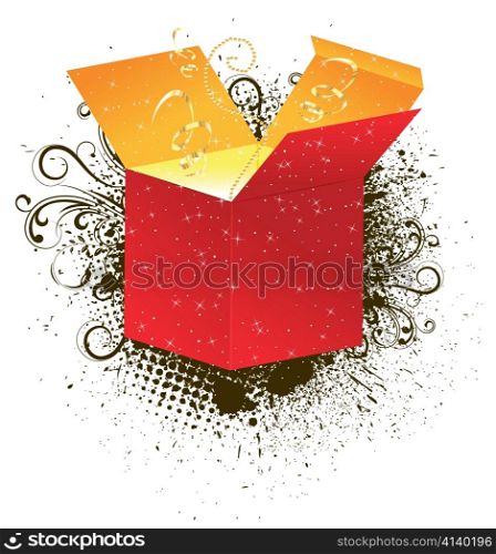 vector gift box