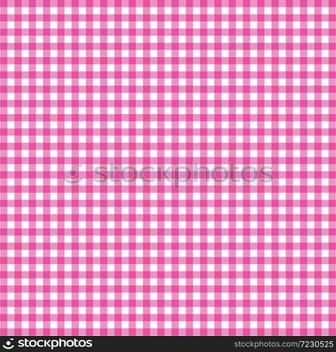 Vector gingham pattern in background