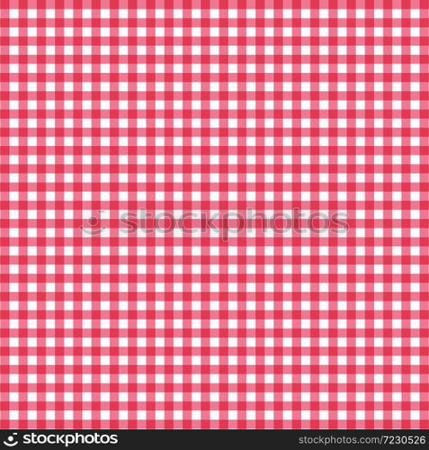 Vector gingham pattern in background