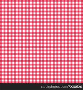 Vector gingham pattern in background