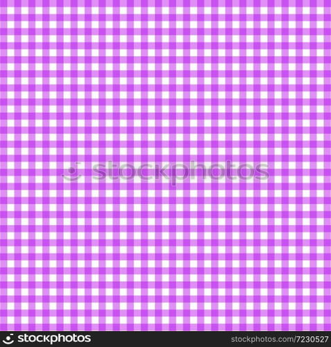 Vector gingham pattern in background