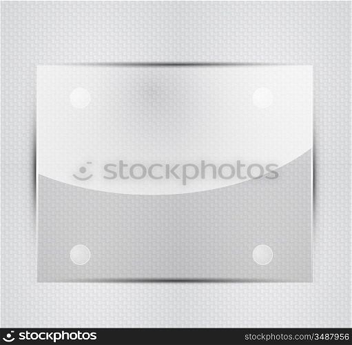 Vector glass plate