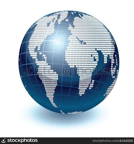 vector globe