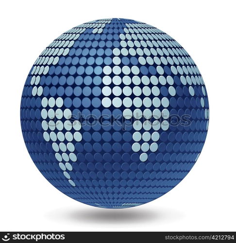 vector globe