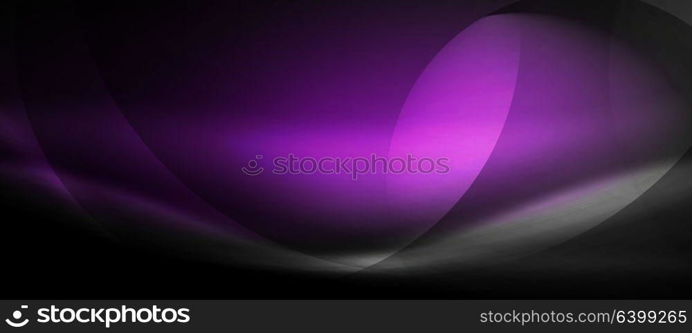 Vector glowing wave neon flowing curve background. Vector glowing wave neon flowing curve background, light effects template