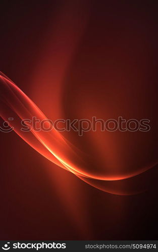 Vector glowing wave, smoke. Vector glowing wave, smoke design wavy lines