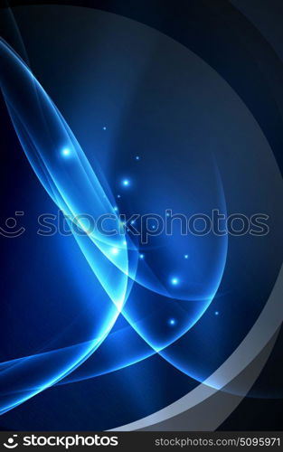 Vector glowing wave, smoke. Vector glowing wave, smoke design wavy lines