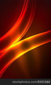 Vector glowing wave, smoke. Vector glowing wave, smoke design wavy lines