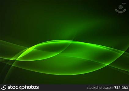 Vector glowing wave, smoke. Vector glowing wave, smoke design wavy lines