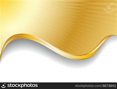 ""Vector gold background; clip-art""