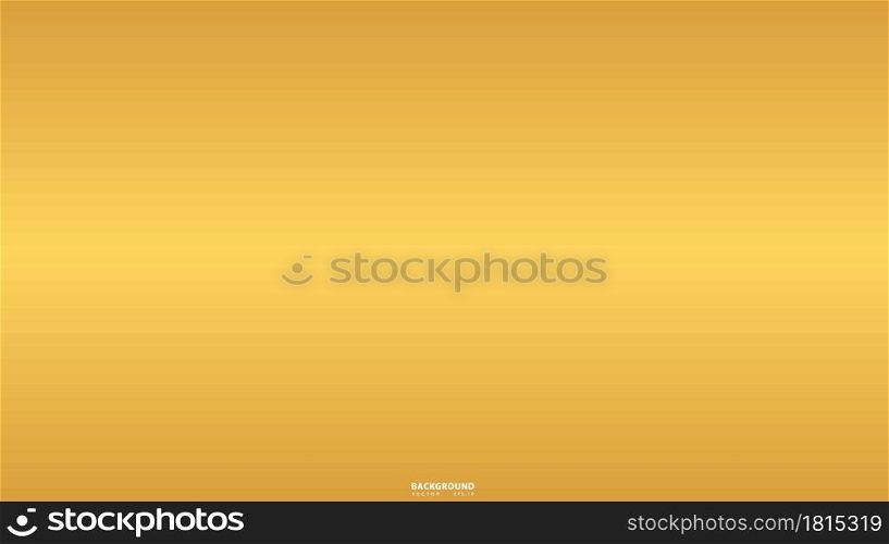Vector gold blurred gradient style background. Abstract color smooth, web design, greeting card. Technology background, Eps 10 vector illustration