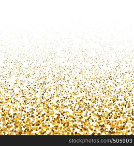 vector gold color particles sparks shiny dust effect confetti texture art luxury magic rich artistic abstract liner gradient white background . shiny gold glitter sparkling texture